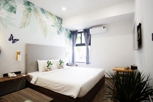 Deluxe Double room (phòng 01 giường Super King 2 mét)